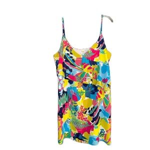 J. Crew Vibrant Floral Mini Dress Size 14